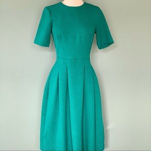 H&M Green A-line Dress